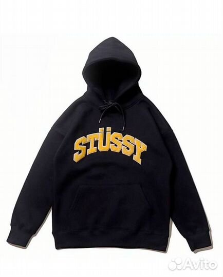 Худи Stussy pigment dyed