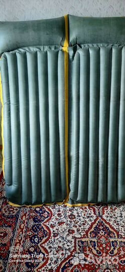 Надувной матрас прорезиненный