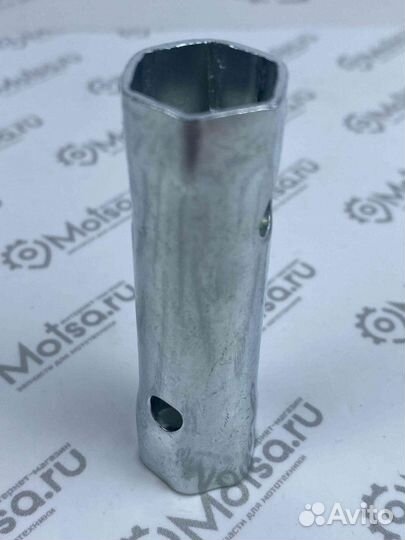 Ключ свечной для скутера (16х17) Скутер,Мопед, ATV