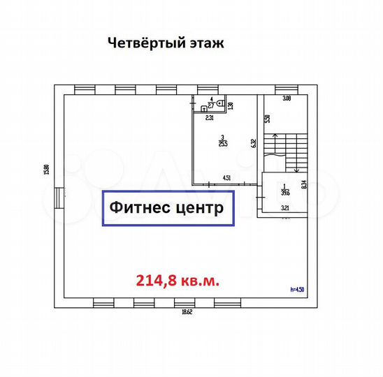 Свободного назначения, 200 м²
