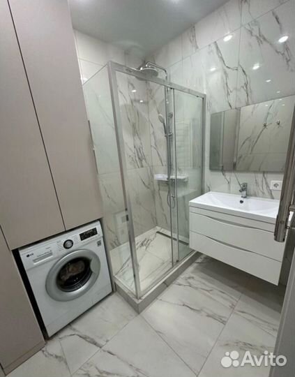 Ремонт ванной комнаты под ключ Ремонт санузла