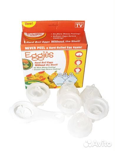 Формы для варки яиц без скорлупы eggies
