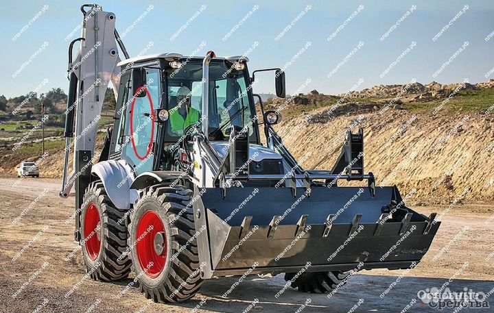 Стекло Bobcat B700/730/750/780 с гарантией