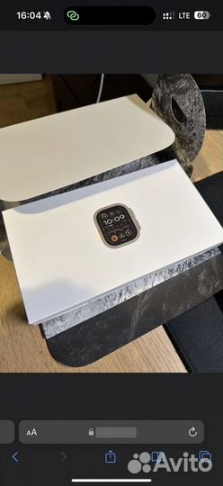 Apple watch ultra 2 49mm titanium