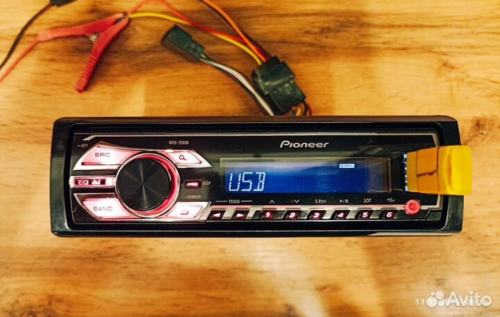 Магнитола Pioneer MVH-150UB с Bluetooth