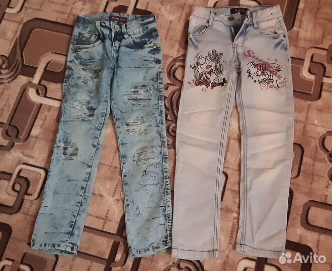 Вещи для девочки пакетом 6-8лет