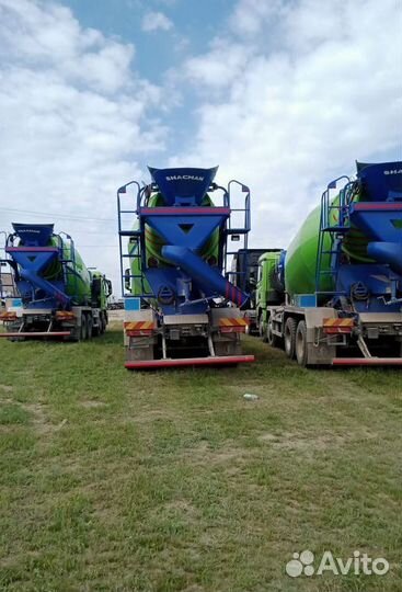 Автобетоносмеситель Shacman (Shaanxi) SX5318GJB6T326, 2024