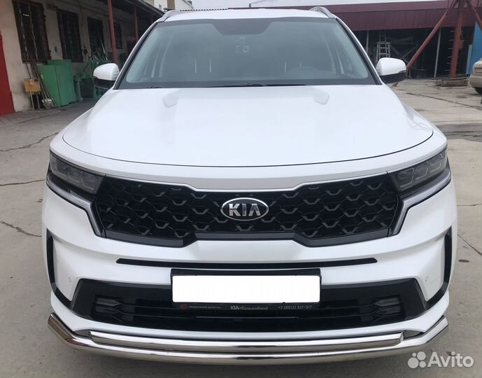 KIA Sorento MQ4 2020 Защита переднего бампера