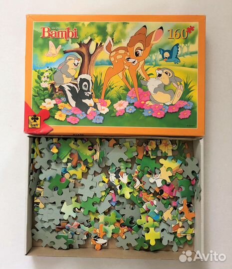 Пазлы Bambi Disney Tom end Gerry