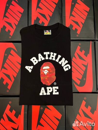 Футболка Bape Black Оригинал