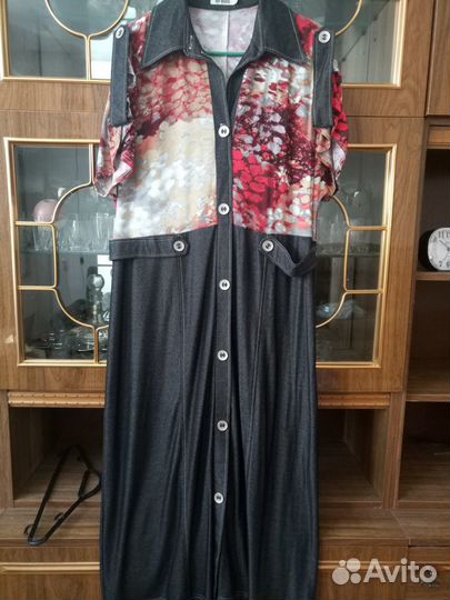 Платье летнее женское 52 размера