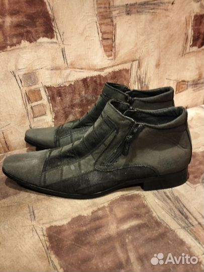 Демисезонные ботинки.Р 42,5-43. 28см