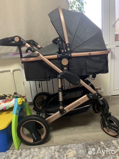 Коляска 2 в 1 wisesonle