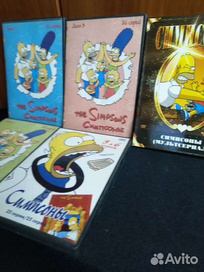 Симпсоны. Мультсериал на 5 DVD дисках