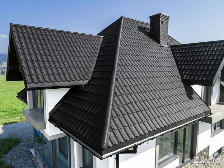 Лист металлочерепицы металлпрофиль