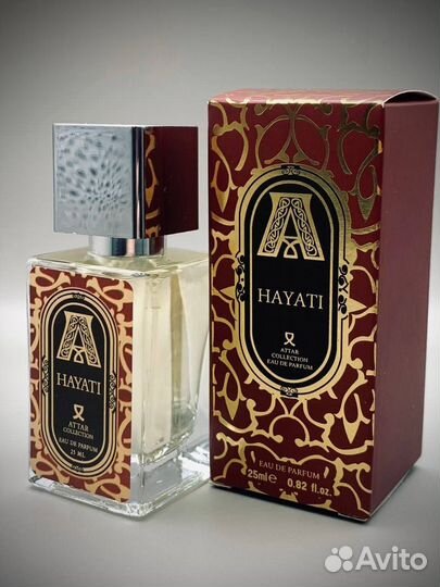 Духи Attar hаyatti saturated