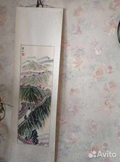 Панно свиток великая китайская стена