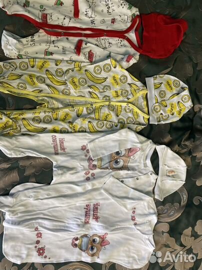 Детские вещи пакетом. Зимний комбинезон