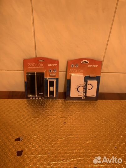 Звонки дверные электрич. беспроводные