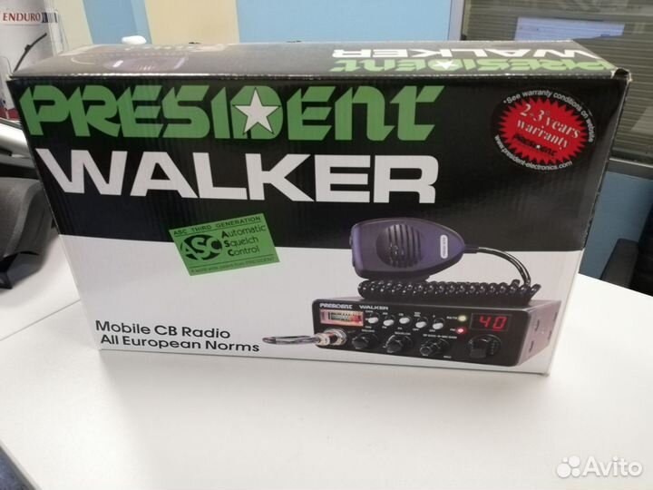 Автомобильная радиостанция president walker