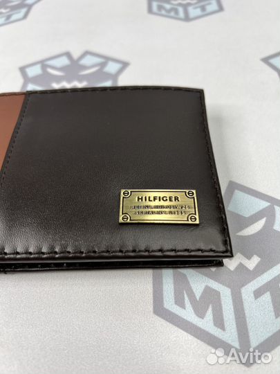 Мужской кошелек из кожи Tommy Hilfiger оригинал