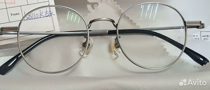 Новая оправа для очков (титан)