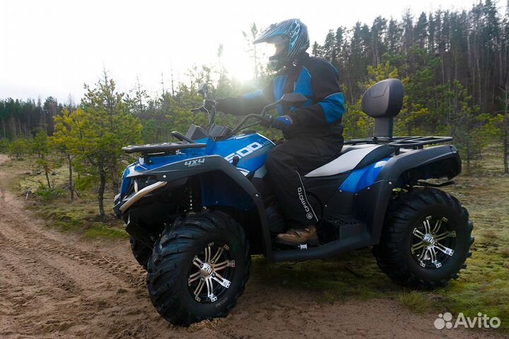 Квадроцикл cfmoto cforce 500HO (Синий)