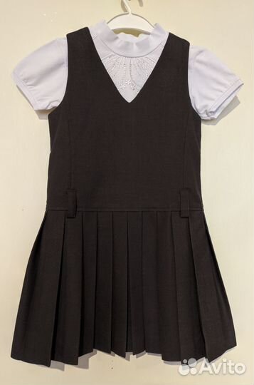 Сарафан школьный 128