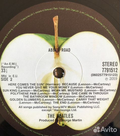 Винил The Beatles - Abbey Road 50th Anniversary