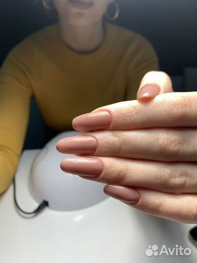 Цветная база для ногтей