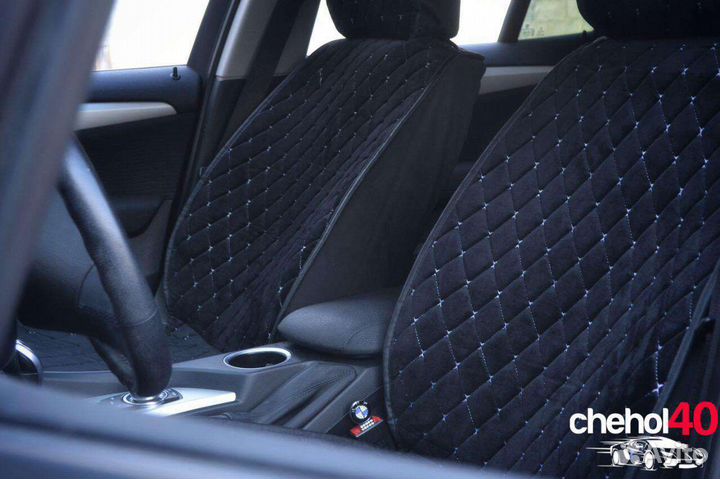 Чехлы-накидки на сиденья из Алькантары