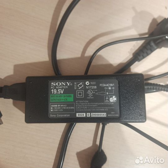 Ноутбук Sony vaio PCG-7155P VGN-NS21SR