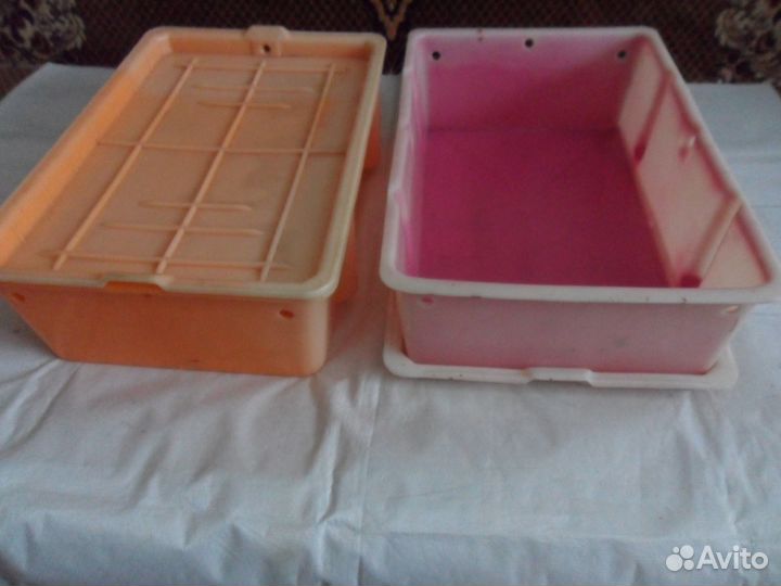 Ящики с крышками/поддонами для растений и цветов