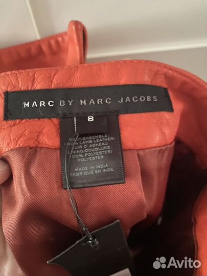 Кожаная юбка Marc by Marc Jacobs