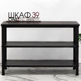 Pinnig IKEA 803.297.91 Скамья с полкой для обуви 79x35x52 см Чёрный