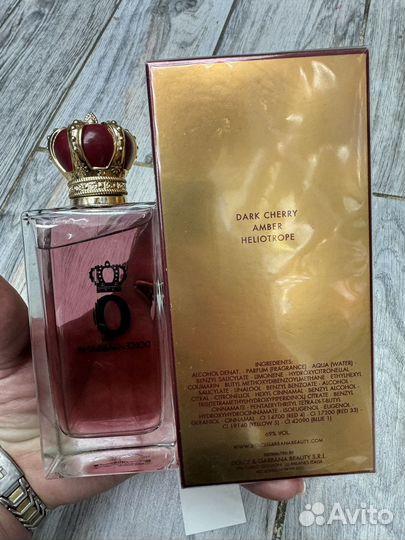 Dolce & Gabbana Q Eau De Parfum Intense 100 ml