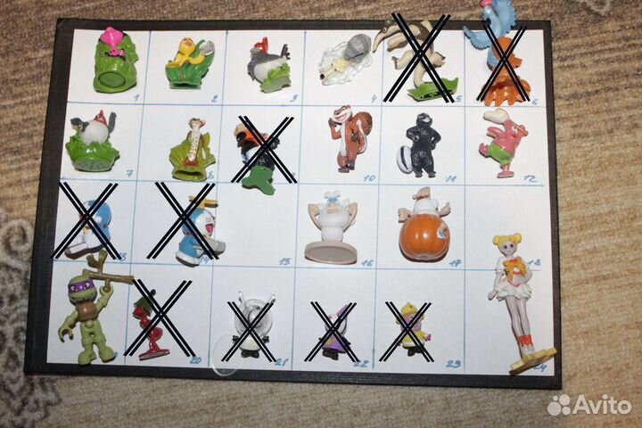 Игрушки из киндер-сюрприза, Ландрин, чупы, пр. - 1