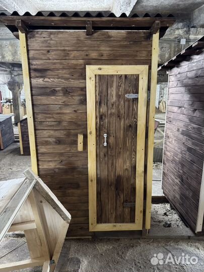 Дачный туалет деревянный