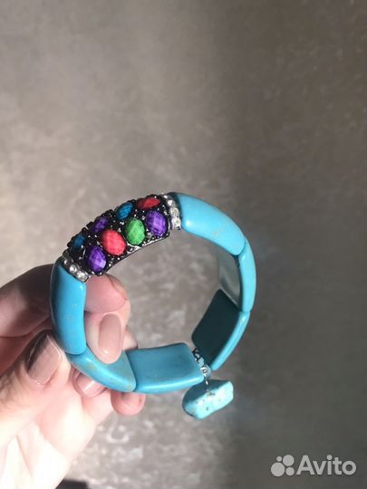 Браслет из бирюзы