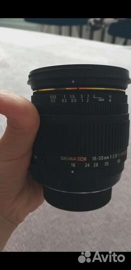 Sigma 18-50 mm 1:2.8 EX Macro