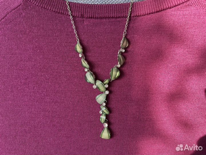 Колье, бижутерия, аксессуары,украшения пакетом