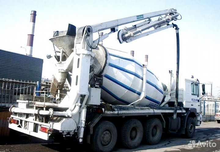 Бетон доставка по Санкт-Петербургу