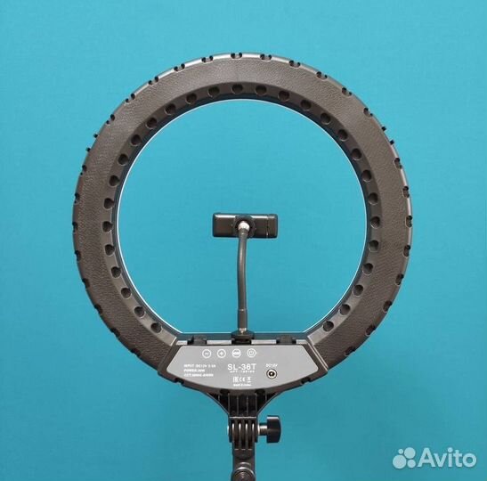 Кольцевая лампа 36 см со штативом