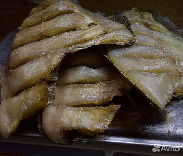 Камбала вяленая