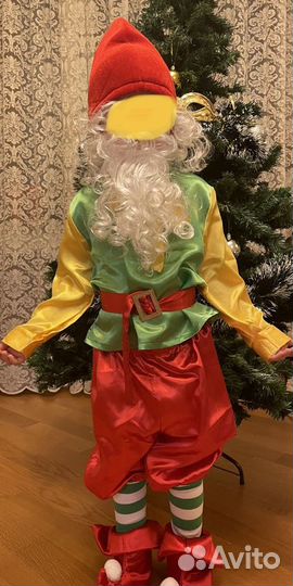 Костюм гнома прокат 4-5 лет Квартал