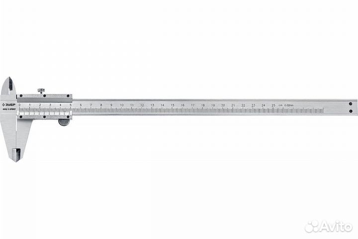 Стальной штангенциркуль 250мм Зубр 34514-250