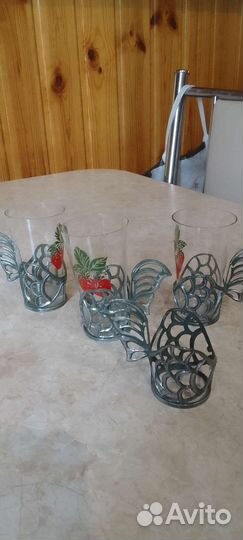 Подстаканники для стопок рыбки СССР