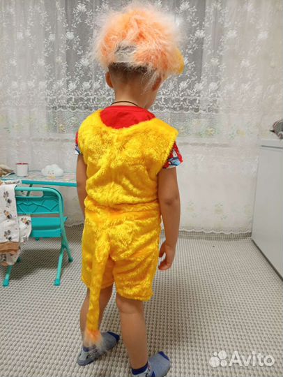 Карнавальный костюм льва 98-104