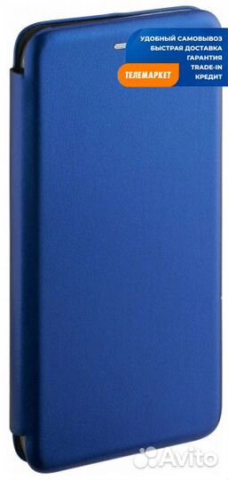 Чехол-книжка для Honor X8a Blue (боковая)