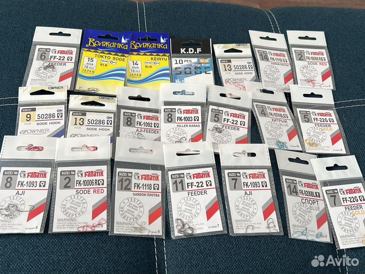 Крючки для рыбалки и монтажи